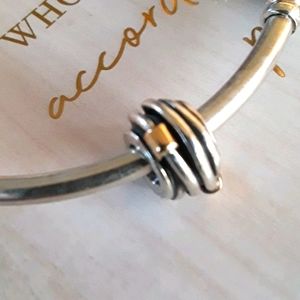 Auth Pandora w/ gold accents